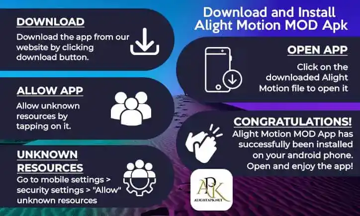 How To Download and Install Alight Motion Mod Apk Android Phone