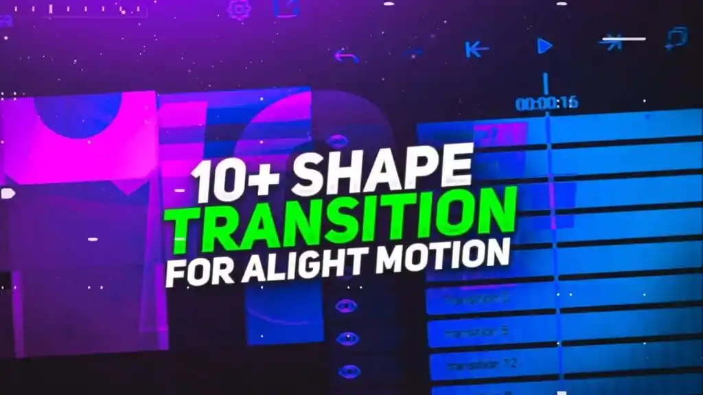 how to do transitions on alight motion