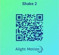 qr code alight motion shake
